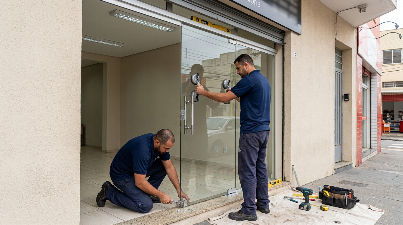 Portas Residenciais e Comerciais em Goiânia‑GO
