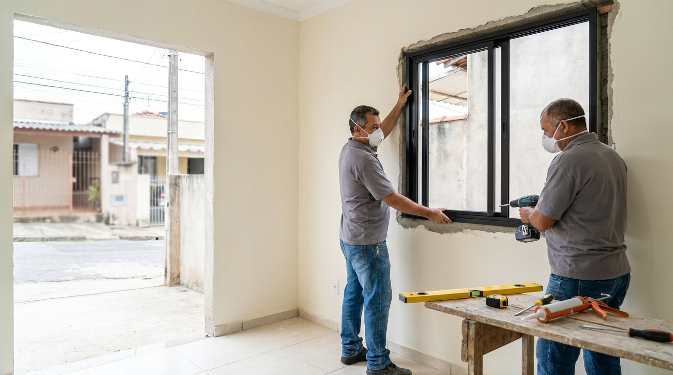 Serviços de Vidraçaria em Goiânia‑GO