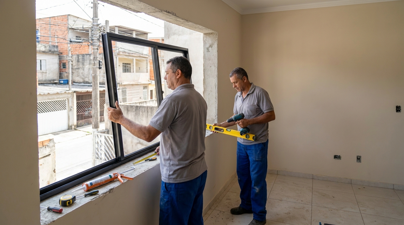 Esquadrias de Alumínio em Goiânia‑GO